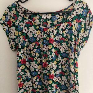 Old Navy floral blouse